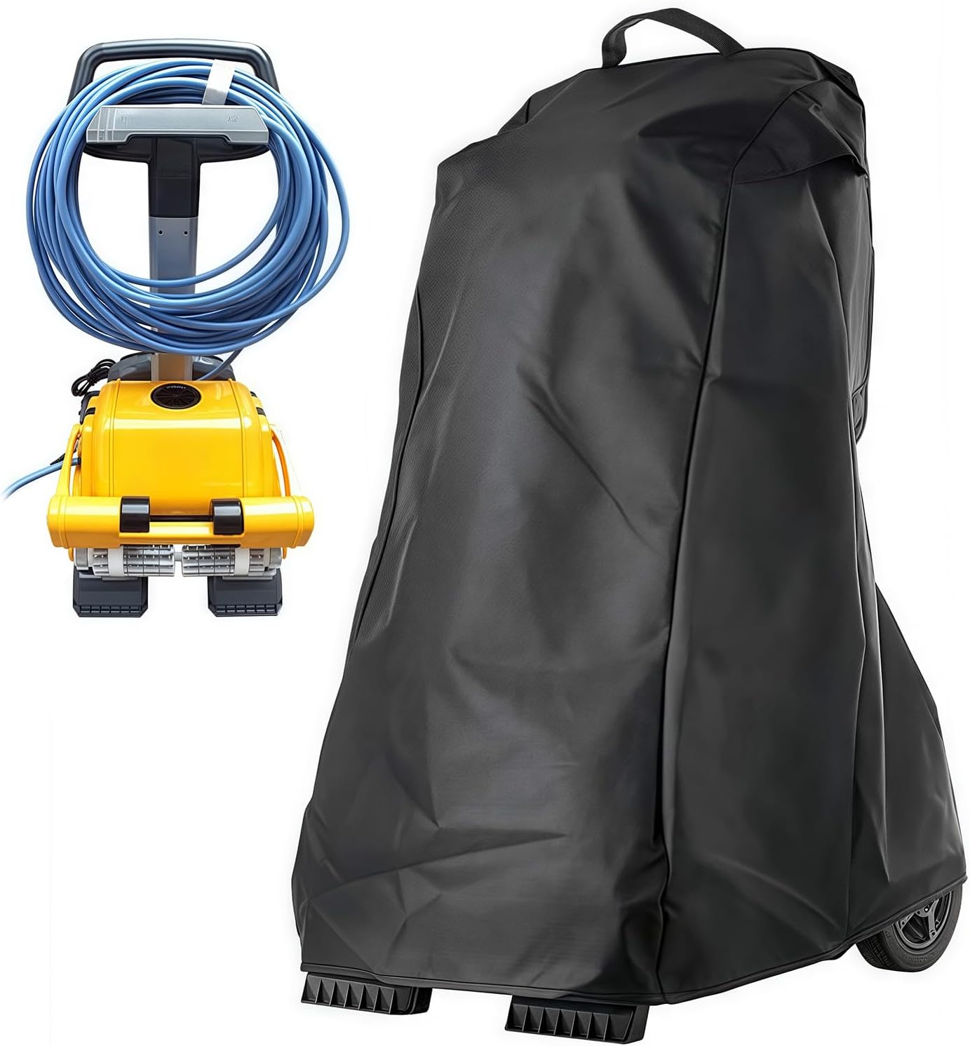 Couverture De Caddie De Nettoyeur De Piscine Robotique Adaptée Au Robot Nettoyeur De Piscine