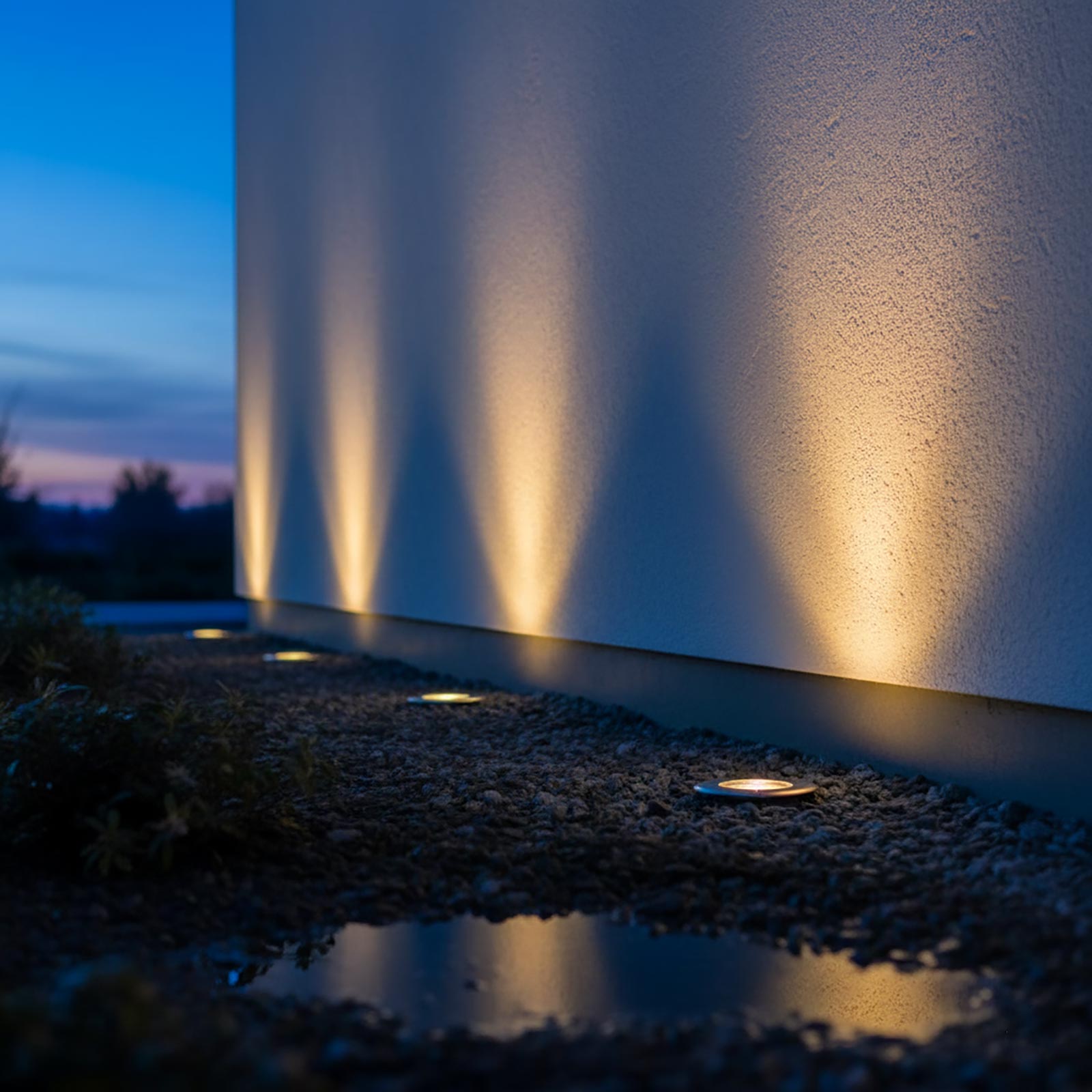 Faretto calpestabile incasso acciaio 304 impermeabile IP67 LED GU10 segnapassi luce giardino facciate piante 230V - 3