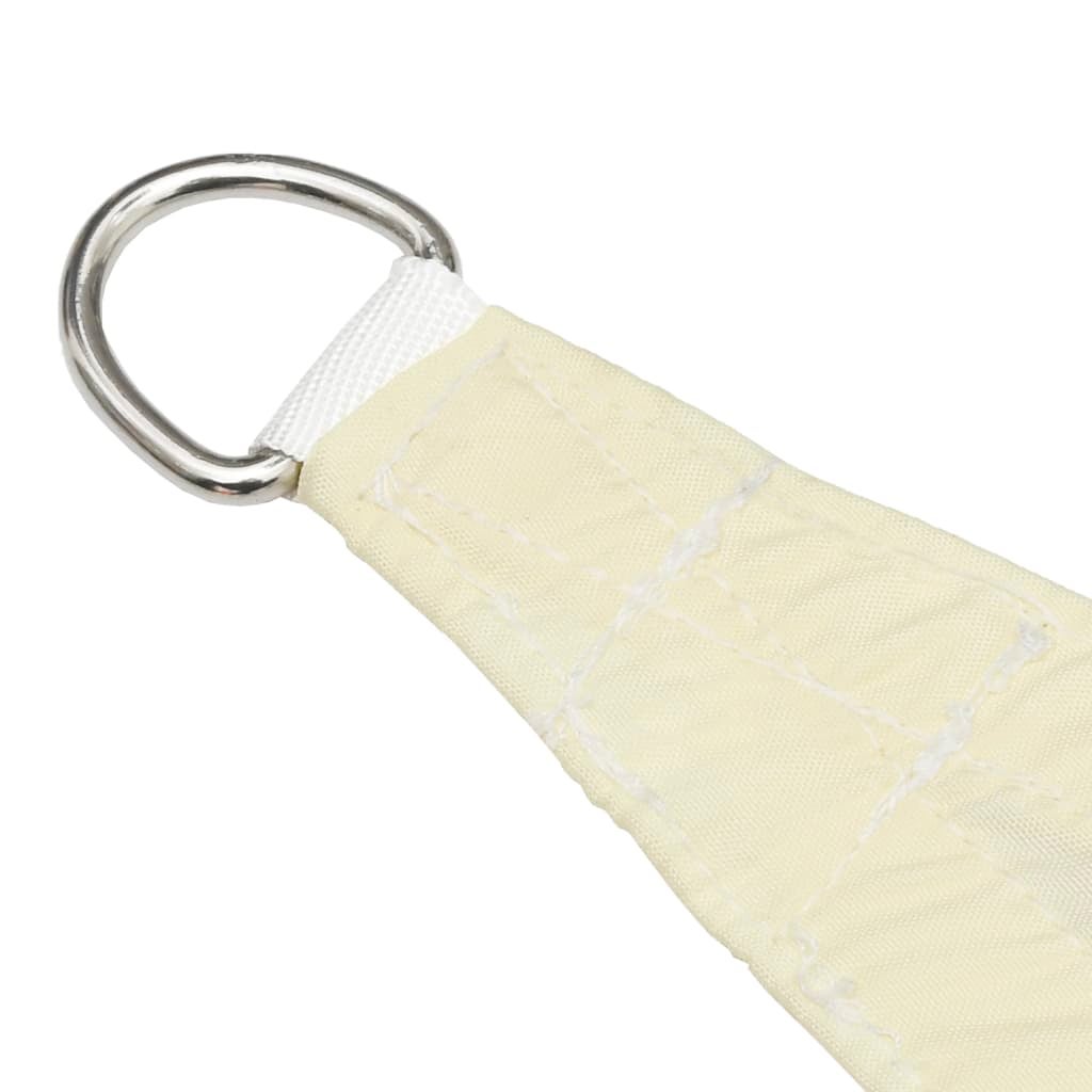 Toldo vela trapezoidal - Tejido Oxford con recubrimiento de PU - Crema ...