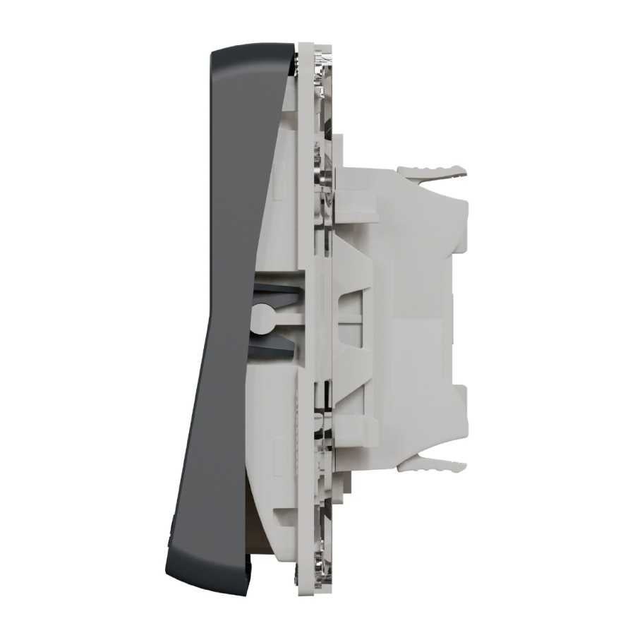 Va et vient lumineux LED à connexion automatique IP55 IK08 - Composable - Gris anthracite - Mureva Styl - 4