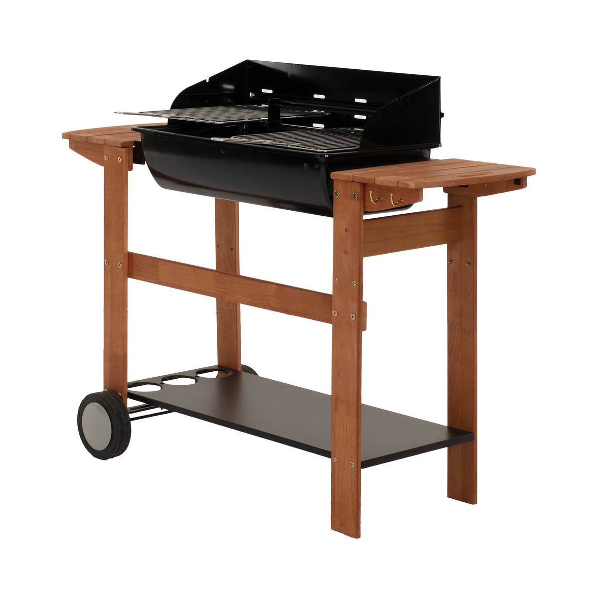 Barbecue Neka - Grille barbecue rectangulaire - 38 x 50 - Métal
