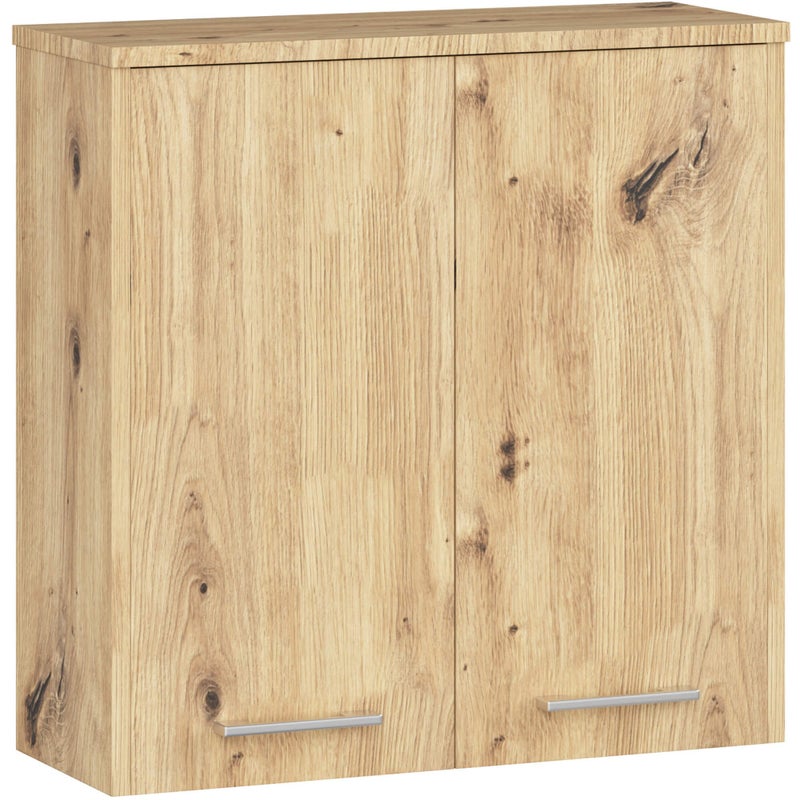 Szafka łazienkowa AKORD FIN Dąb Artisan 60 cm 2 drzwi kolor Dąb Artisan mat 2 półki 60x22,5x60 cm