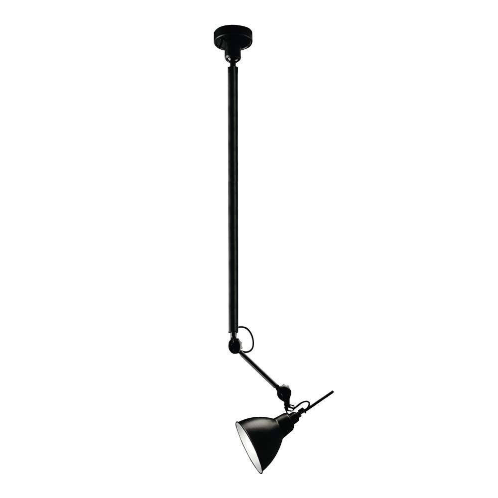 Lampa wisząca Daisen czarno-biała 1xE27x20W wym: 153 x 15 x 32 cm aluminium Shilo