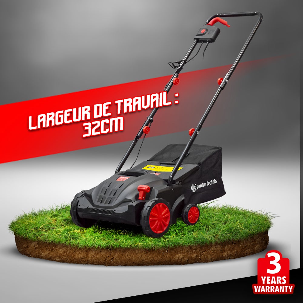 Scarificateur émousseur électrique 1500W - 4
