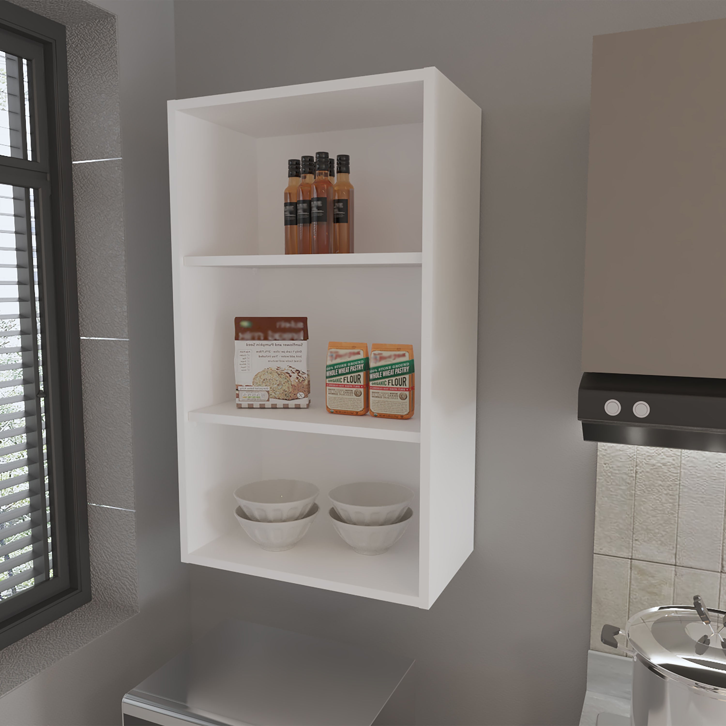 Tuhome Concept Armario De Pared De 53 Cm, Blanco , Leroy Merlin