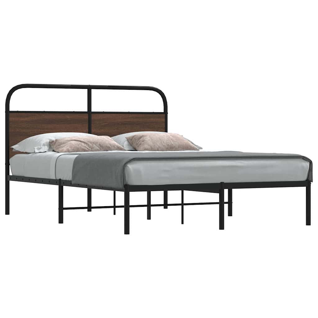 SHLAND Struttura letto California king size, senza bisogno di molle, struttura per letto in metallo con base per materasso Cal King Size, facile da montare, nessun rumore, 45,7 cm, nero SHLAND Struttura letto California king size, senza bisogno di molle, struttura per letto in metallo con base per materasso Cal King Size, facile da montare, nessun rumore, 45,7 cm, nero