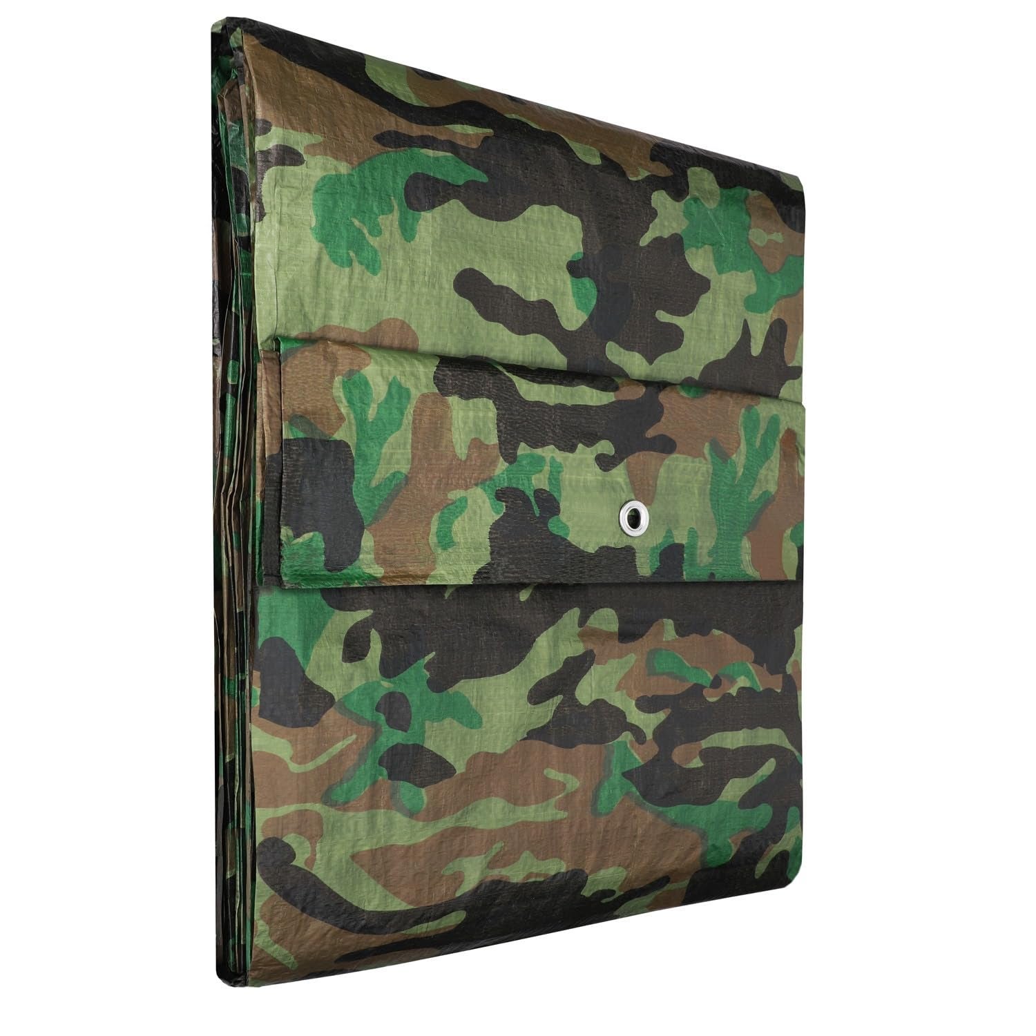 Plandeka 6x6m moro ochronna okrycie płachta mata osłona wodoodporna 80g/m2 - KOTARBAU