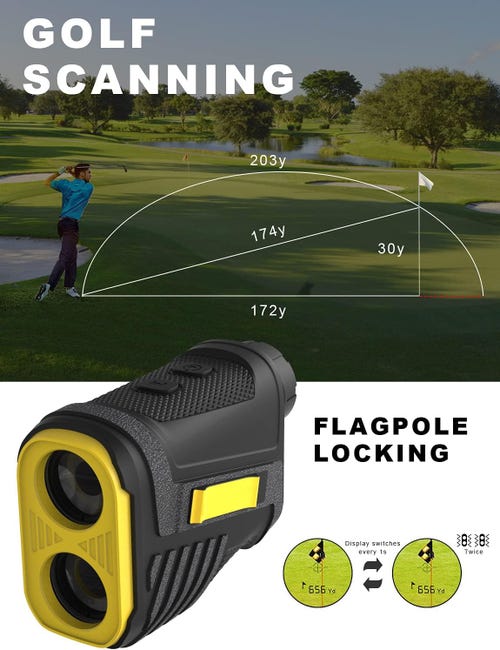 Chasse - 1000M - REVASRI – télémètre Laser de Golf, Batterie Chasse - 1000M - REVASRI – télémètre Laser de Golf, Batterie