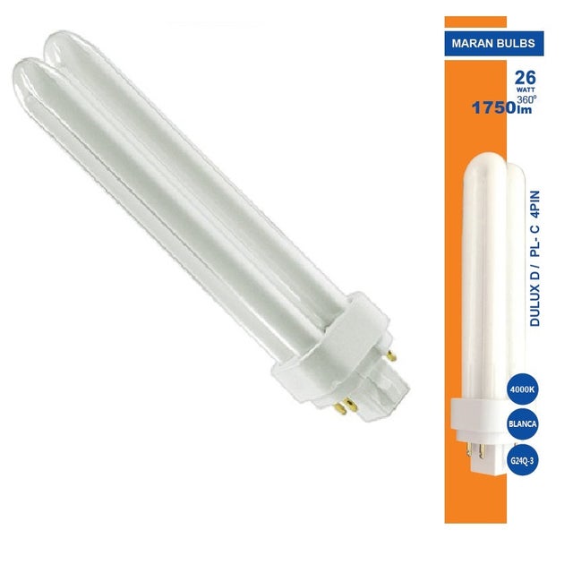 DULUX D/E 26w 840 4 PIN MARAN BULBS