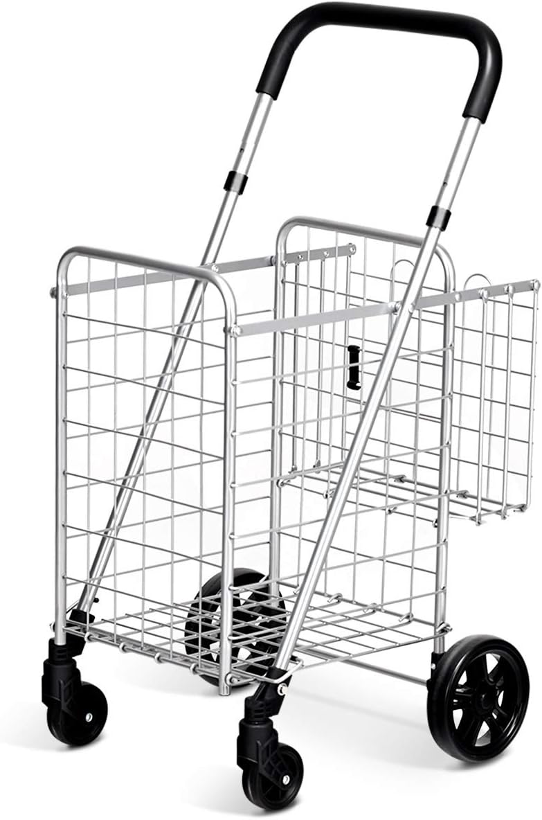 Teorema Giocattoli 74255 Poussette De Poupée Jouet Cadre Métal - Poignée Réglable Hauteur 65 Cm