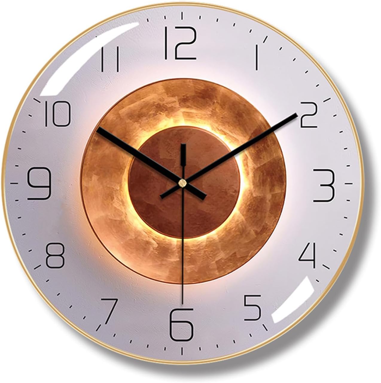 Horloge Murale 3D Double Couche En Forme D'oiseau Décoration Créative