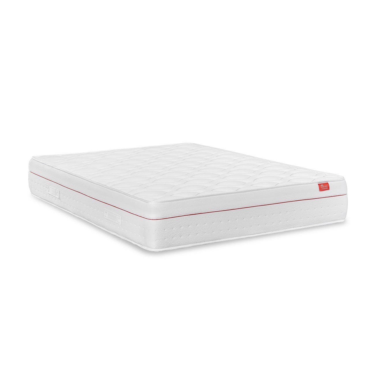 Matelas 90x200 Cm à Ressorts Ensachés 7 Zones - H3 Ferme, Hauteur 28 Cm, Mousse Mémoire De Forme - Livré Roulé