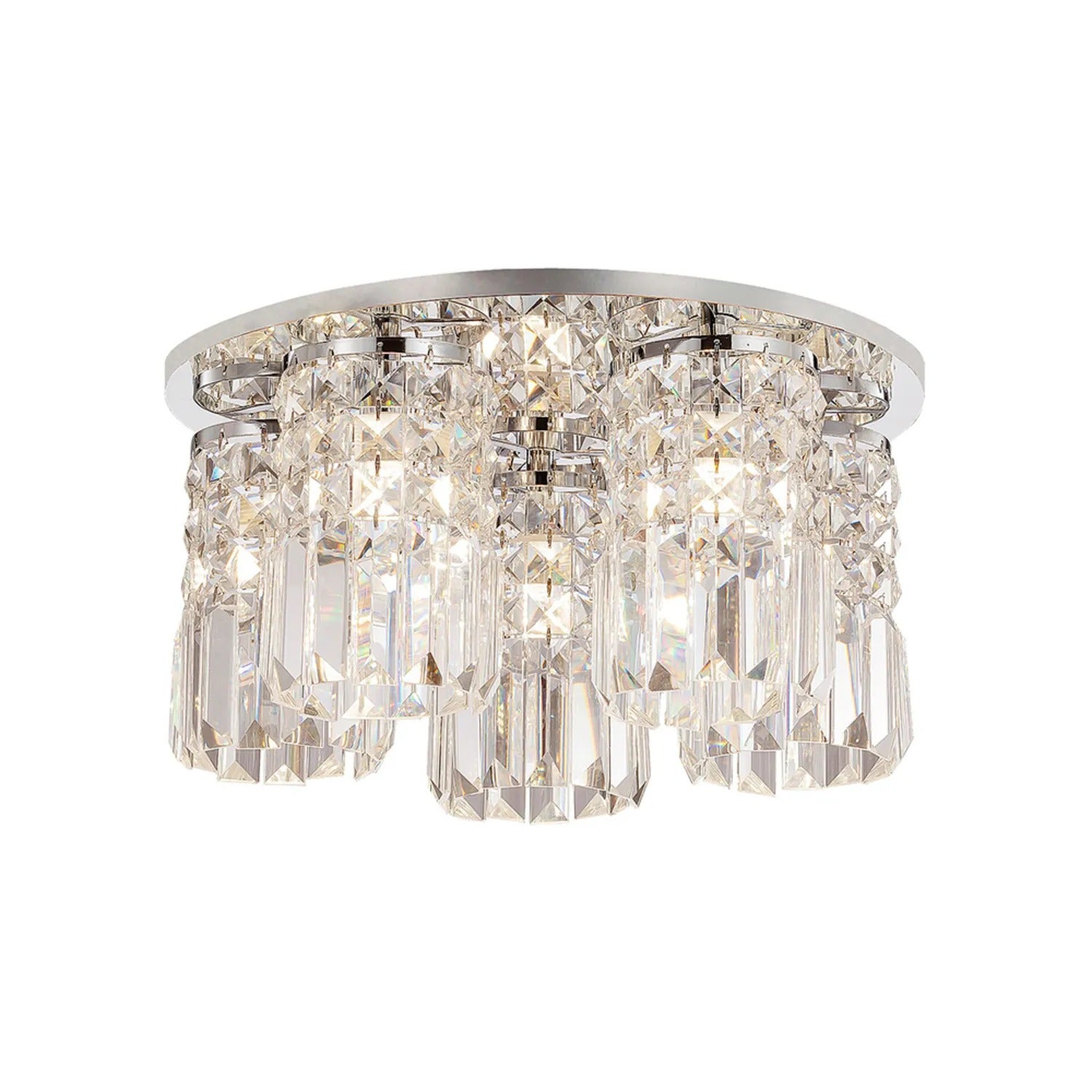 Lampa sufitowa Rosanna chromowana 5xG9x40W metal wym:21,5x38x38cm IP20 Rabalux