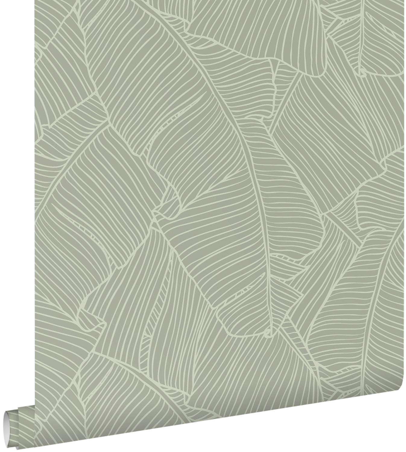 Tapeta przejrzeć miętowej zieleni - 53 cm x 10.05 m - ESTAHOME