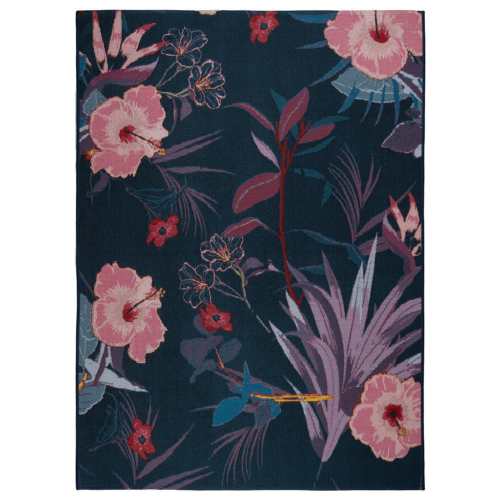 Dywan Multidecor Jungle Outdoor na zewnątrz i do wewnątrz 120 x 170 cm kwiaty różowe 1 szt.