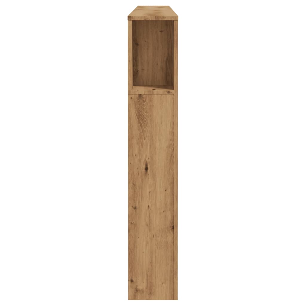 Armoire de tête de lit，Décoration murale chêne artisanal 200x18,5x102,5 cm CFW474151 - 5