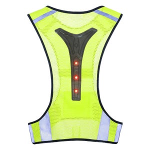 Gilet Haute Visibilité Réfléchissant à Rayures, Réglable, Pour La Sécurité - Course, Vélo