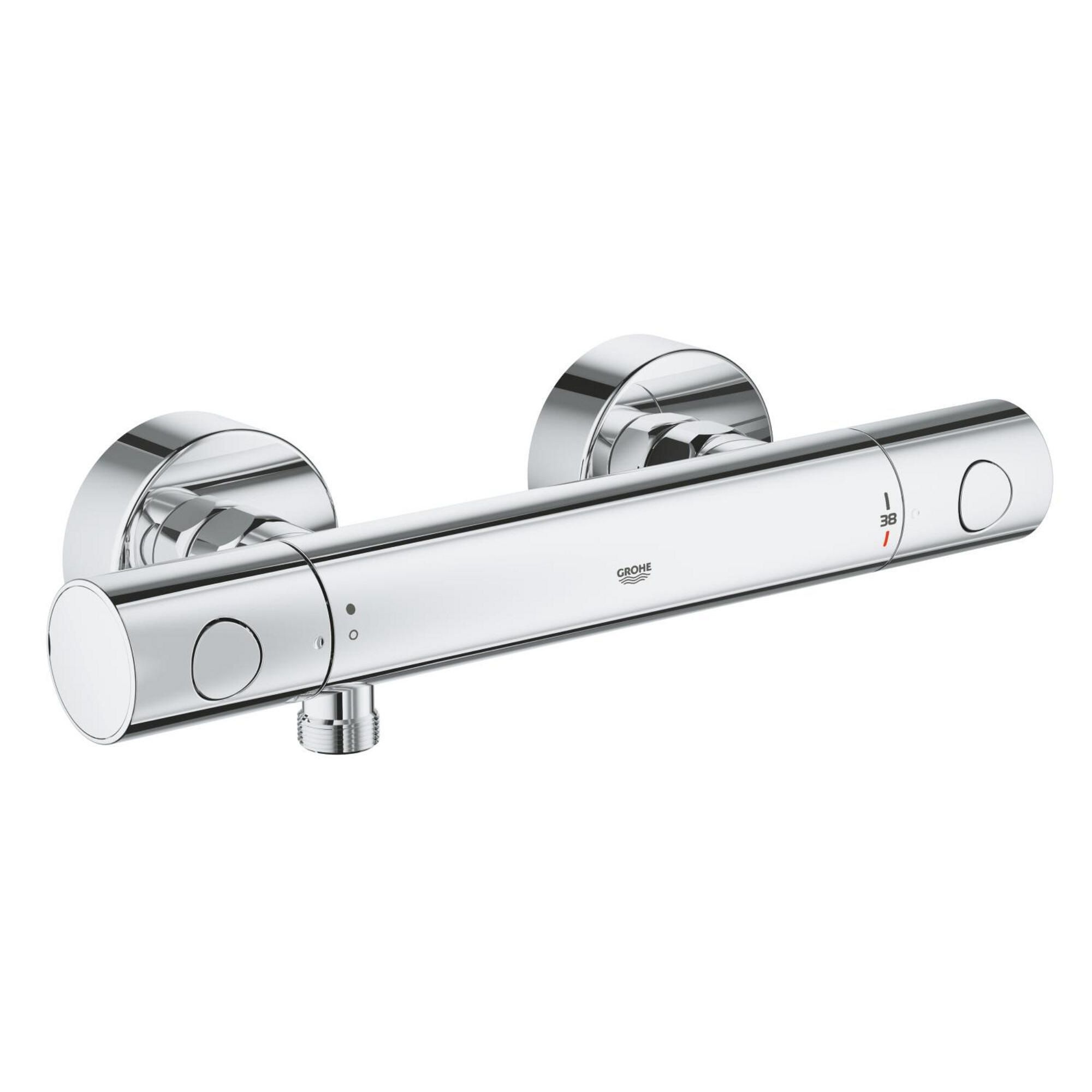 Bateria natryskowa chrom Precision Clova Grohe