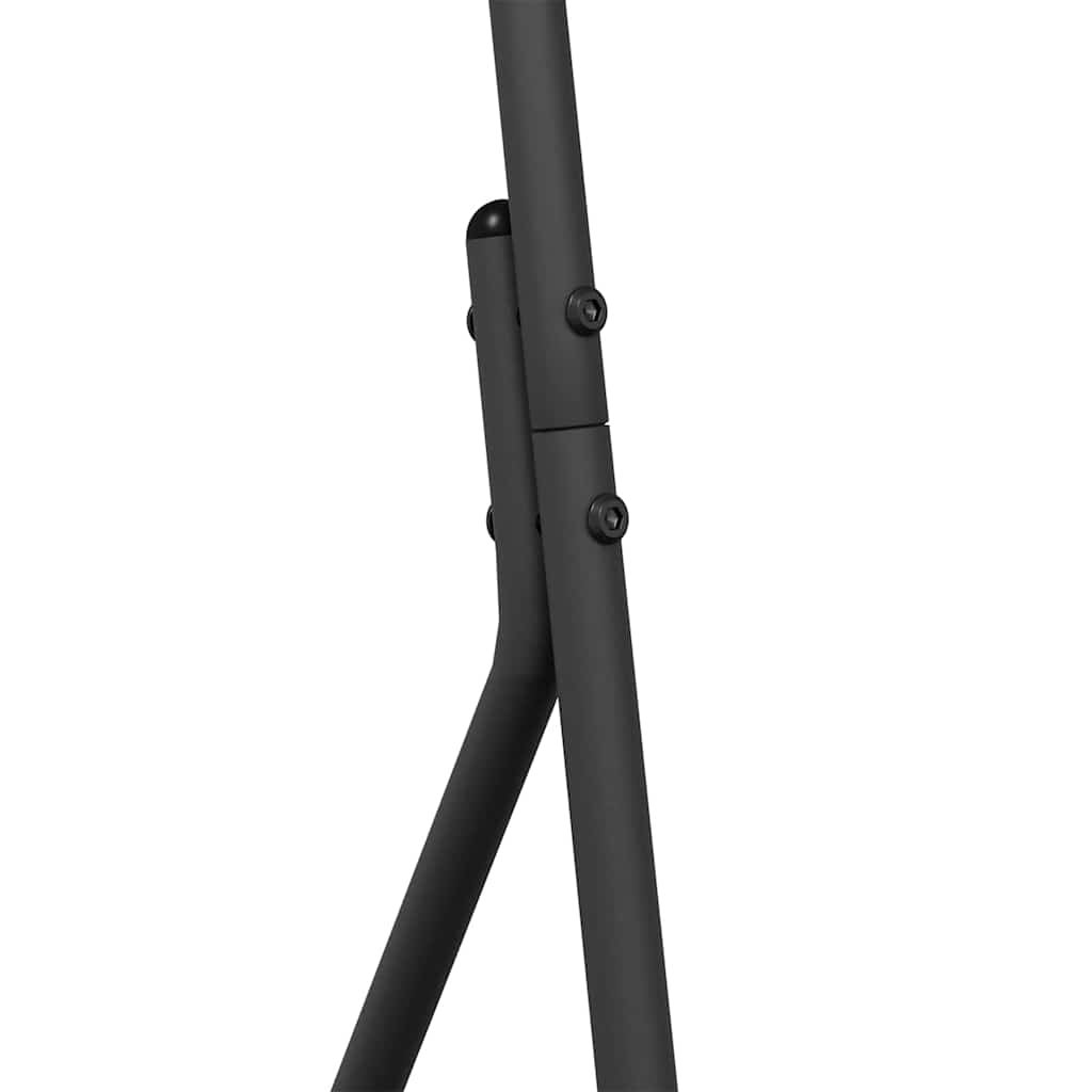 Porte-vêtements Noir 60 x 53 x 155 cm Acier vidaXL - 8