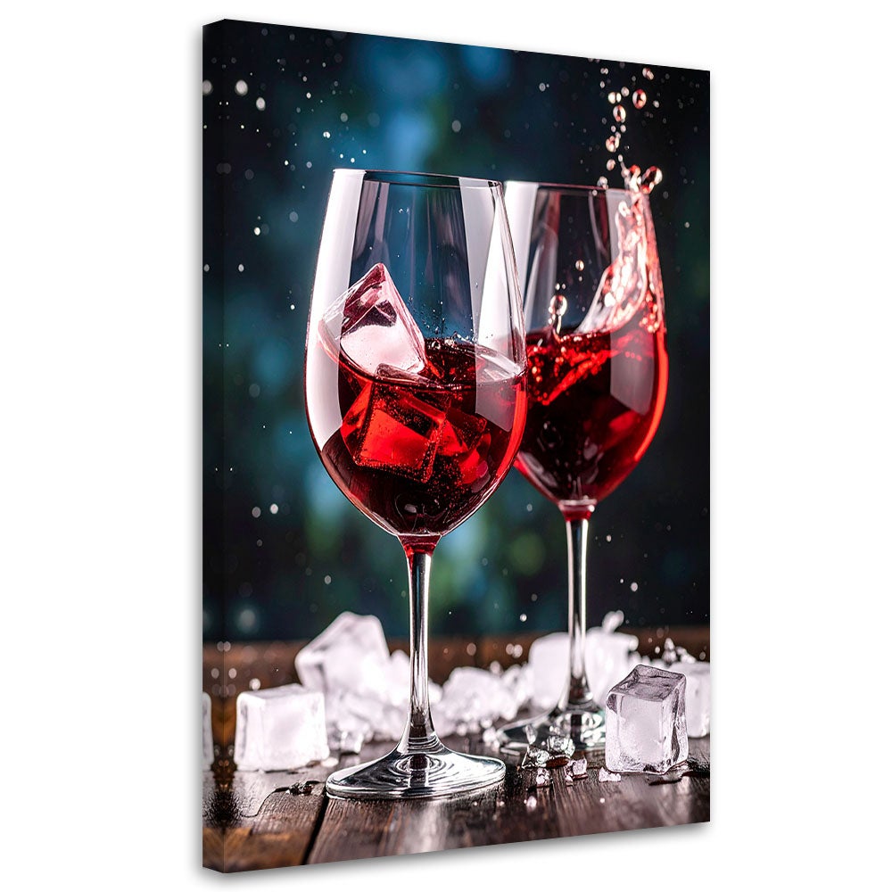Obraz do kuchni jadalni, Czerwone wino 70x100