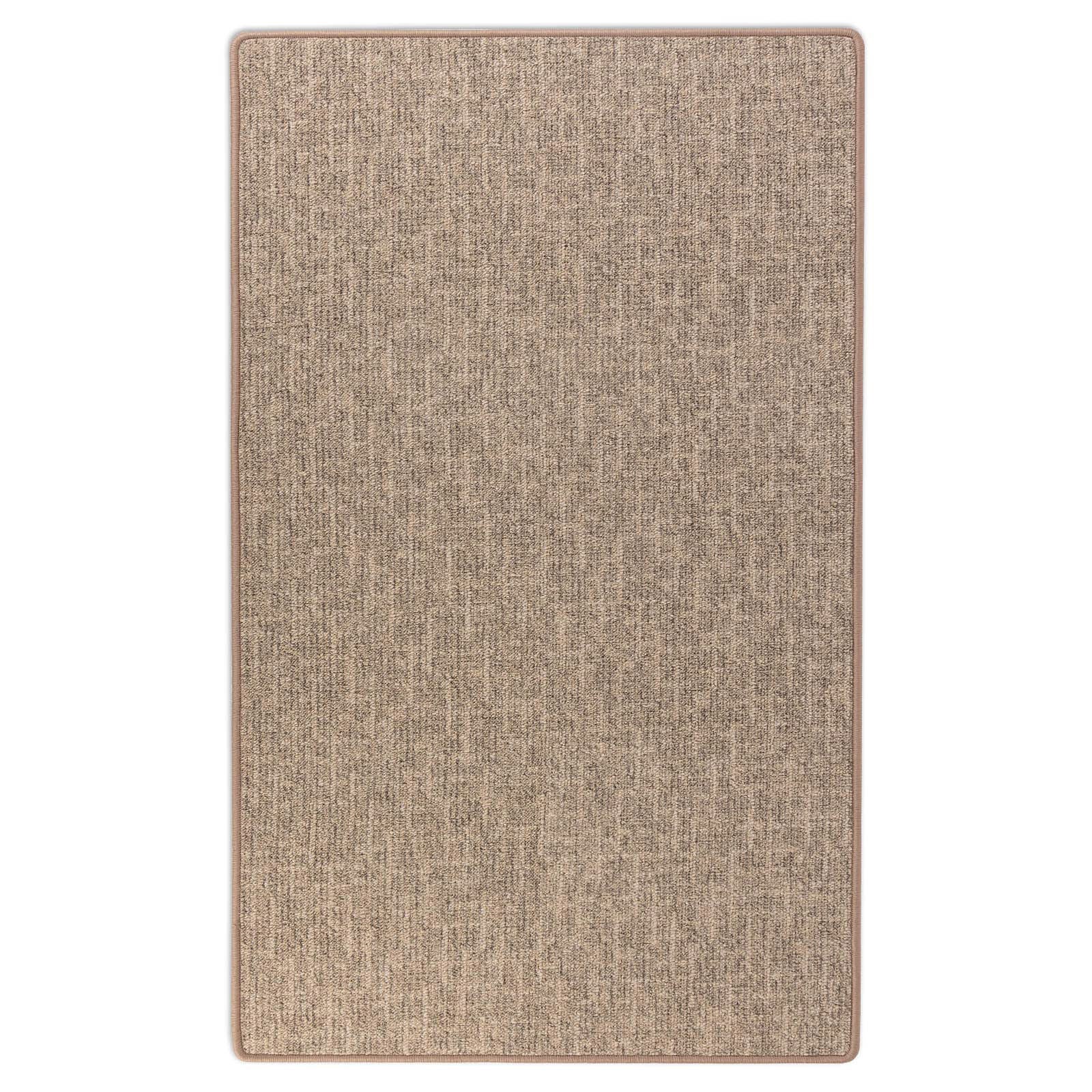 Tapis pour espaces de vie Alto, bouclé plat, Beige, 80 x 600 - 8