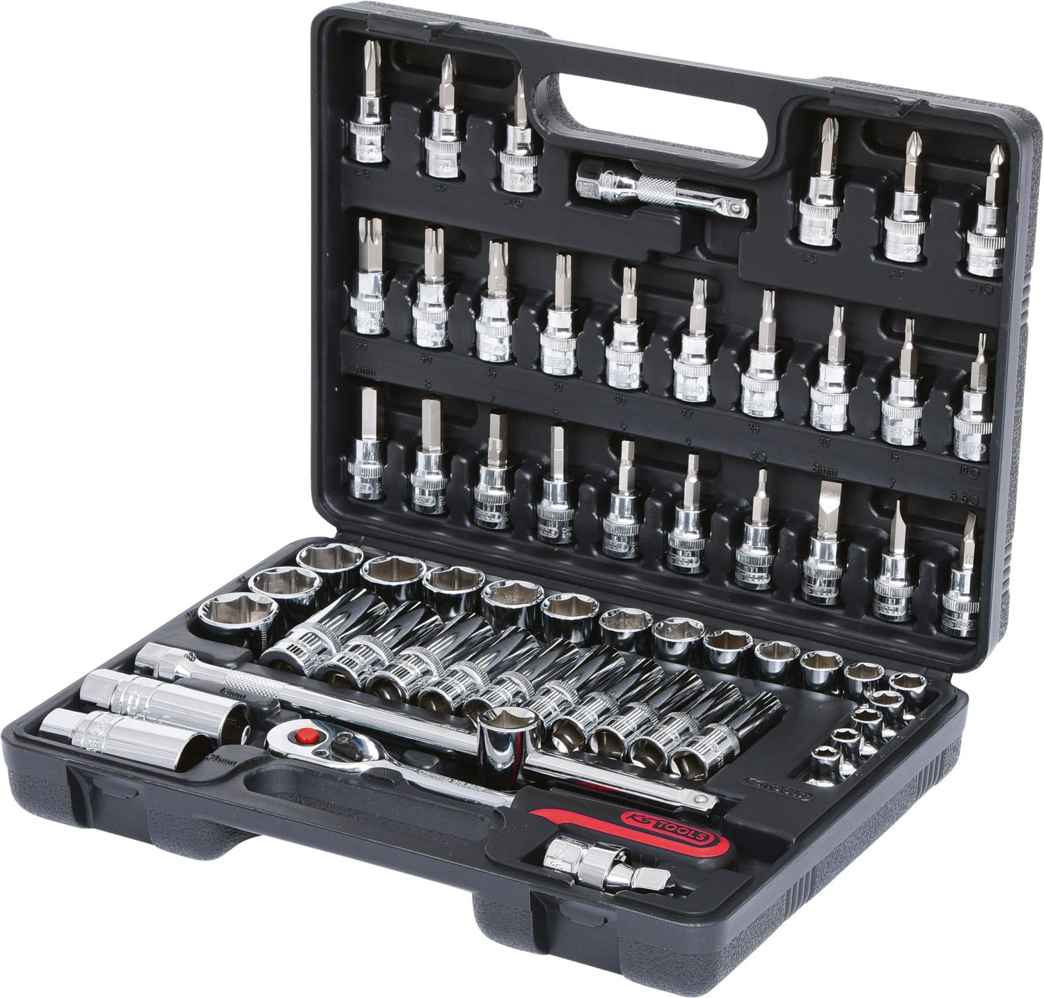 KS Tools 918.1283 Bussola esagonale 1/2 CHROMEplus, lunga, 13/16