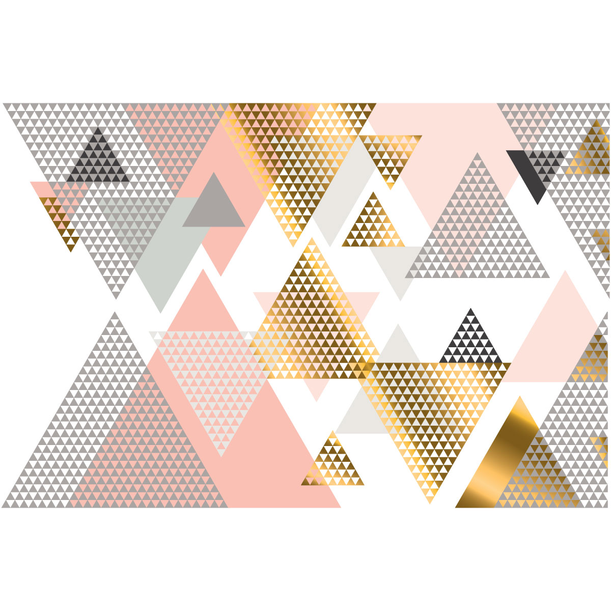 Adesivo montagna scandinavo oural - Sticker adesivo - adesivi murali - 110x165cm - 4