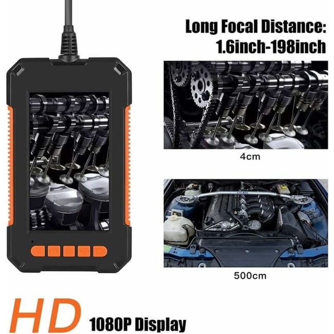 Endoscopio 1080P HD Con Schermo IPS 4.3 - Foto 2