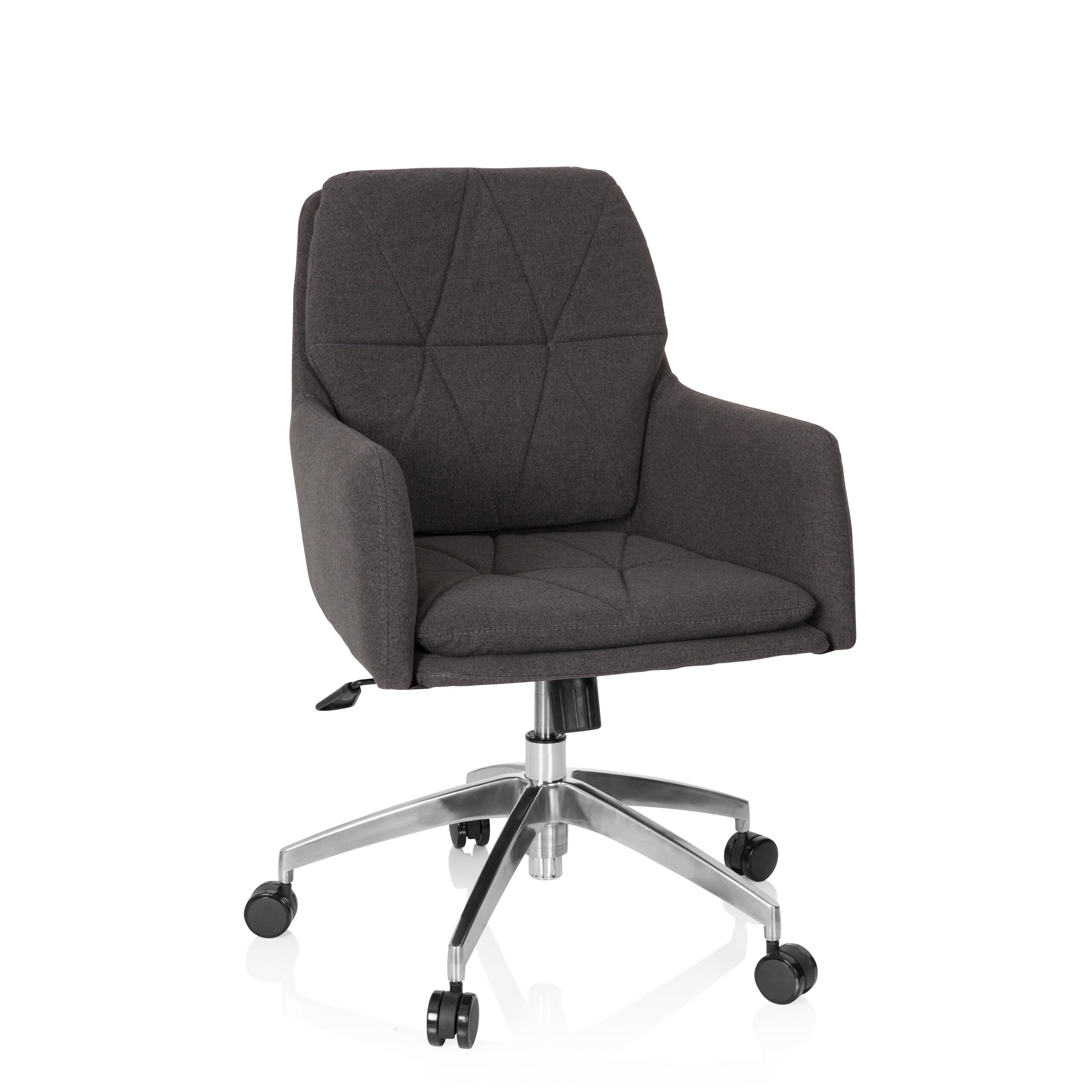 Krzesło do biura domowego SHAKE 350 Ciemnoszary hjh OFFICE
