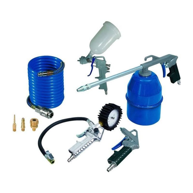 Kit Aria Compressa Michelin 3 Pezzi - Pistola Gonfiaggio, Soffiaggio E Tubo 5m, Max 8 Bar - Foto 3