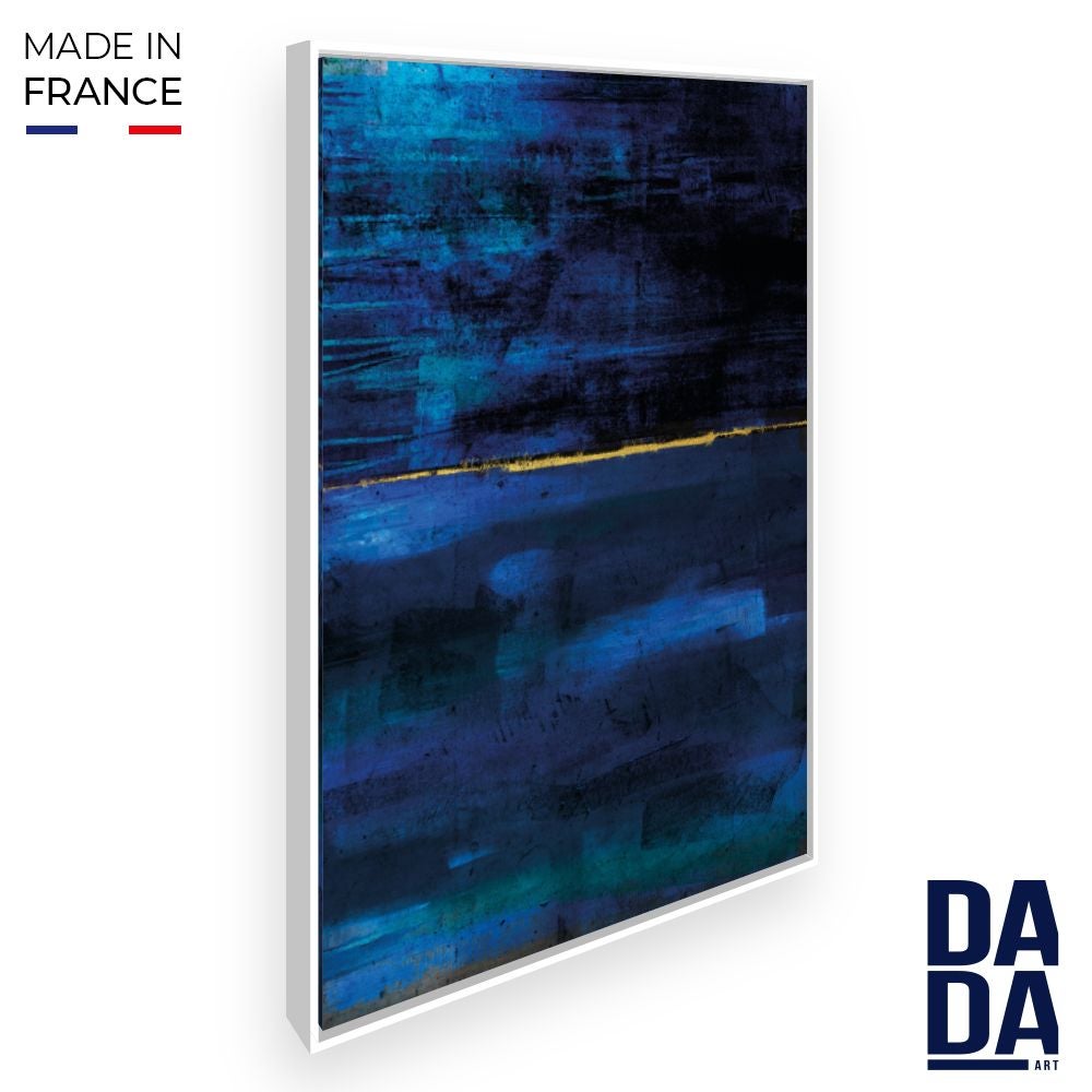 Toile D'art Murale XXL 80x60cm - Samurai Master Avant Horizon, Impression Haute Qualité, Livrée Tendue Sur Châssis - 3