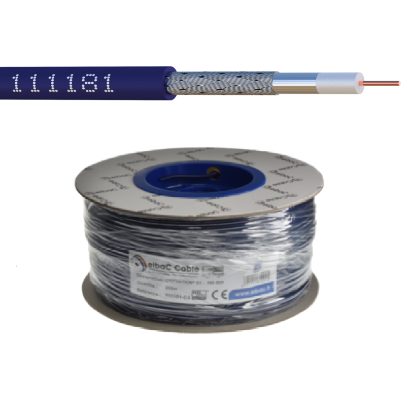 Elbac Cable Microcoax haute qualité pour HDCVI et HDTVI 111181C2 — free download