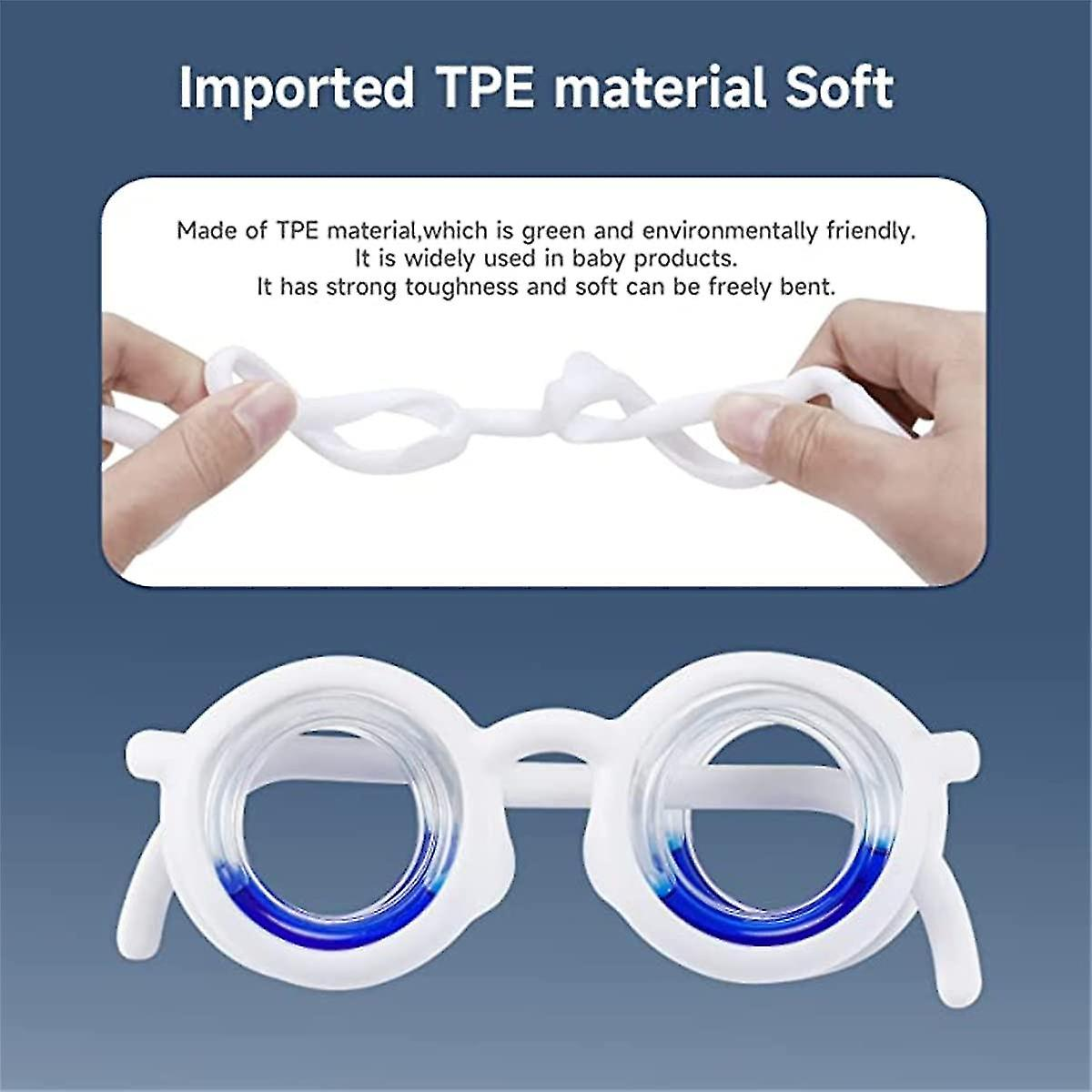 Lunettes anti-mal des transports, lunettes portables ultra légères pour soulager les nausées et le mal de mer pour les jeux de voyage sportifs - 2