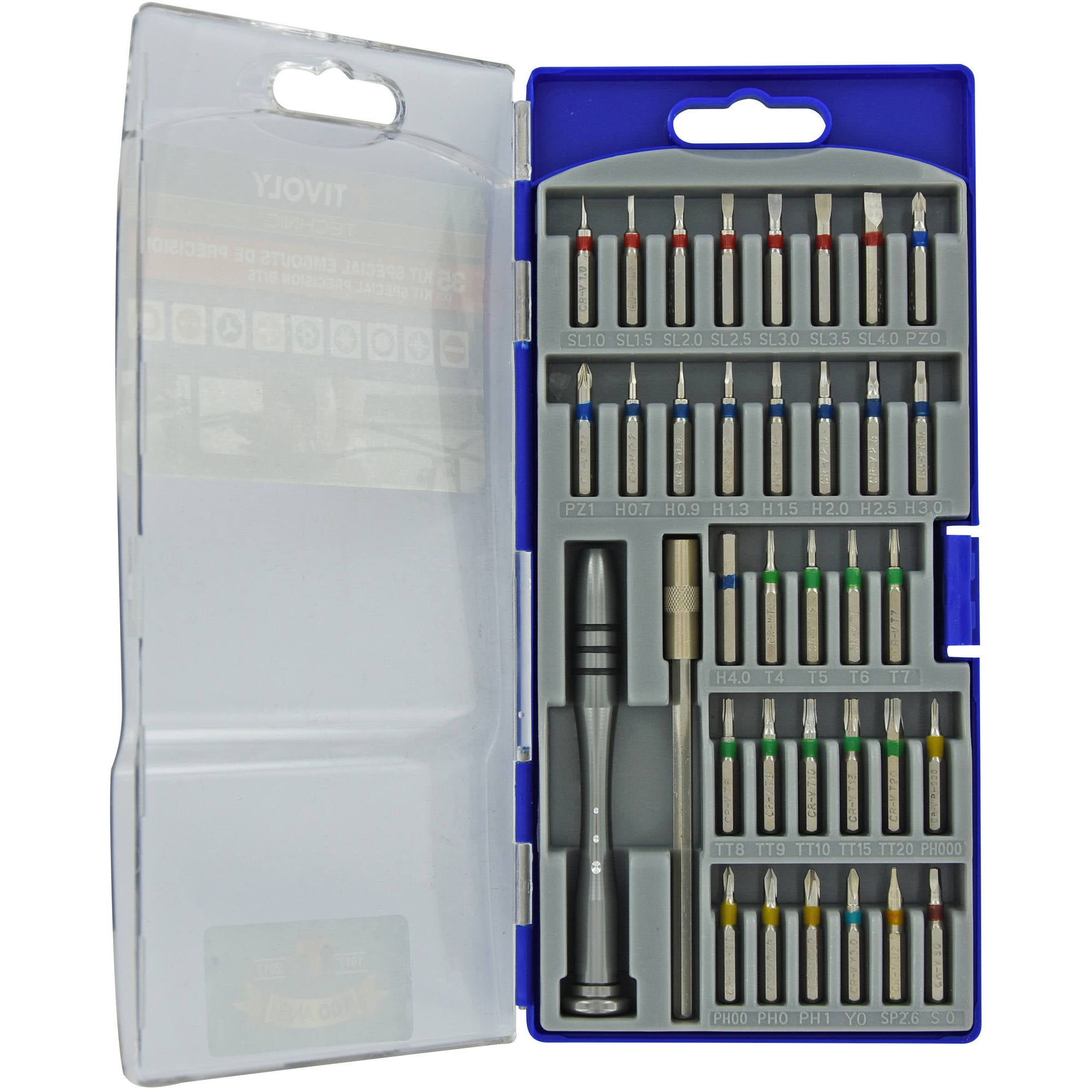 Tivoly • Coffret de 35 Embouts de Vissage de Précision - 4