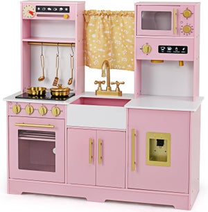 Set di Cucina Giocattolo per Bambini, Cucina Giocattolo in Legno
