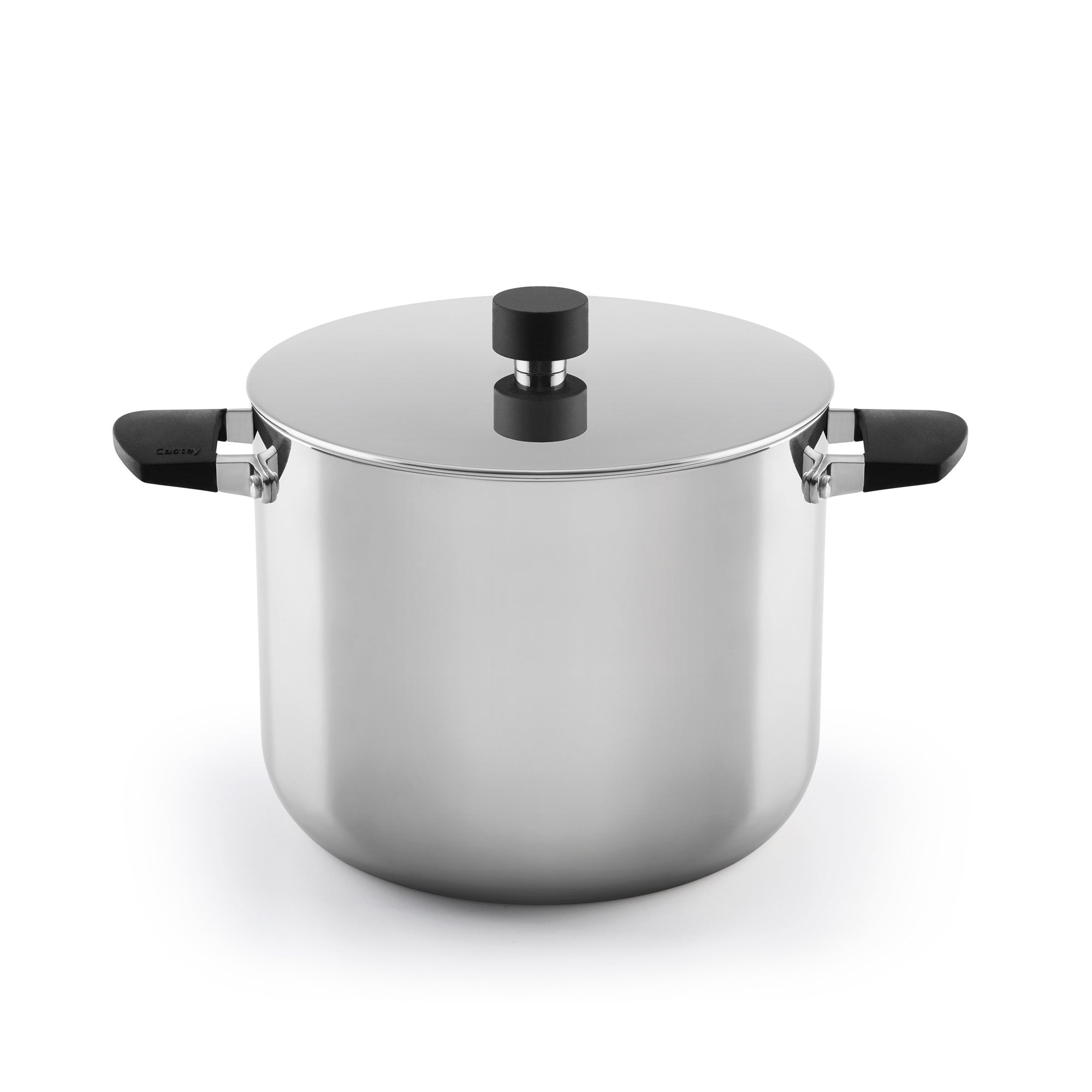 CASTEY CACEROLA ALTA TRIMETAL BALTIC 20 CM. CON TAPADERA | Leroy Merlin