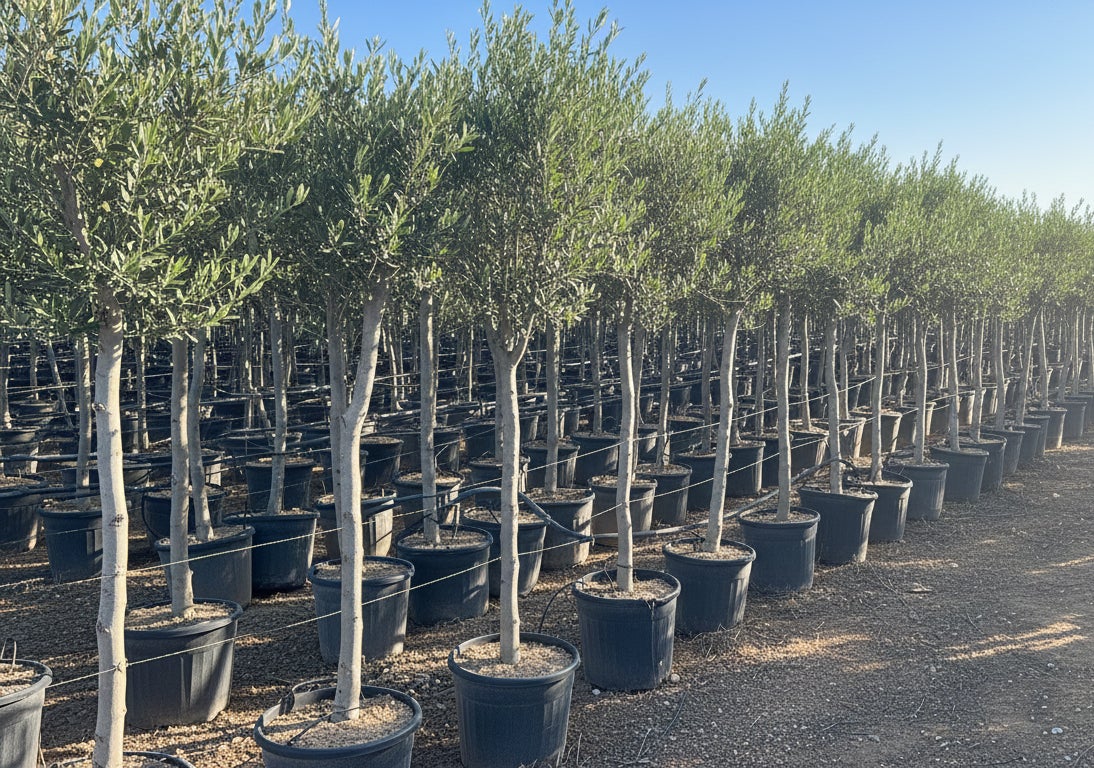 Olivier méditerranéen Olea europaea 170 cm – Résistant au gel jusqu’à -18 °C – Ambiance méditerranéenne pour le jardin et la terrasse - 15 ans - 4