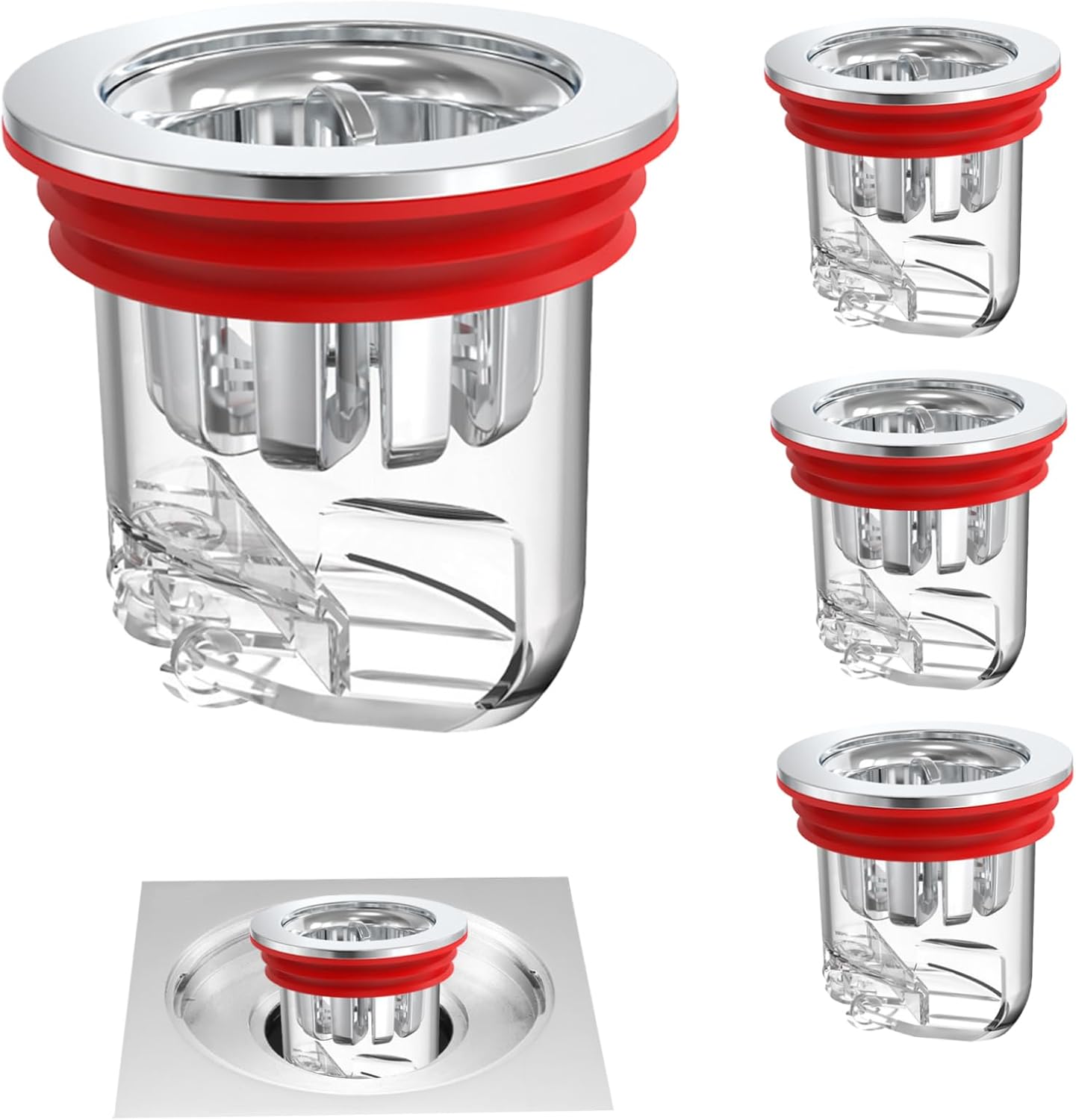 QUARKZMAN Noyau Anti-Odeur Pour Siphon De Sol, Empêche Le Reflux De L