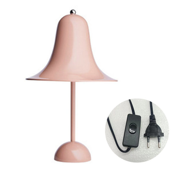 Lampe de table filaire en forme de champignon, lampe de chevet USB
