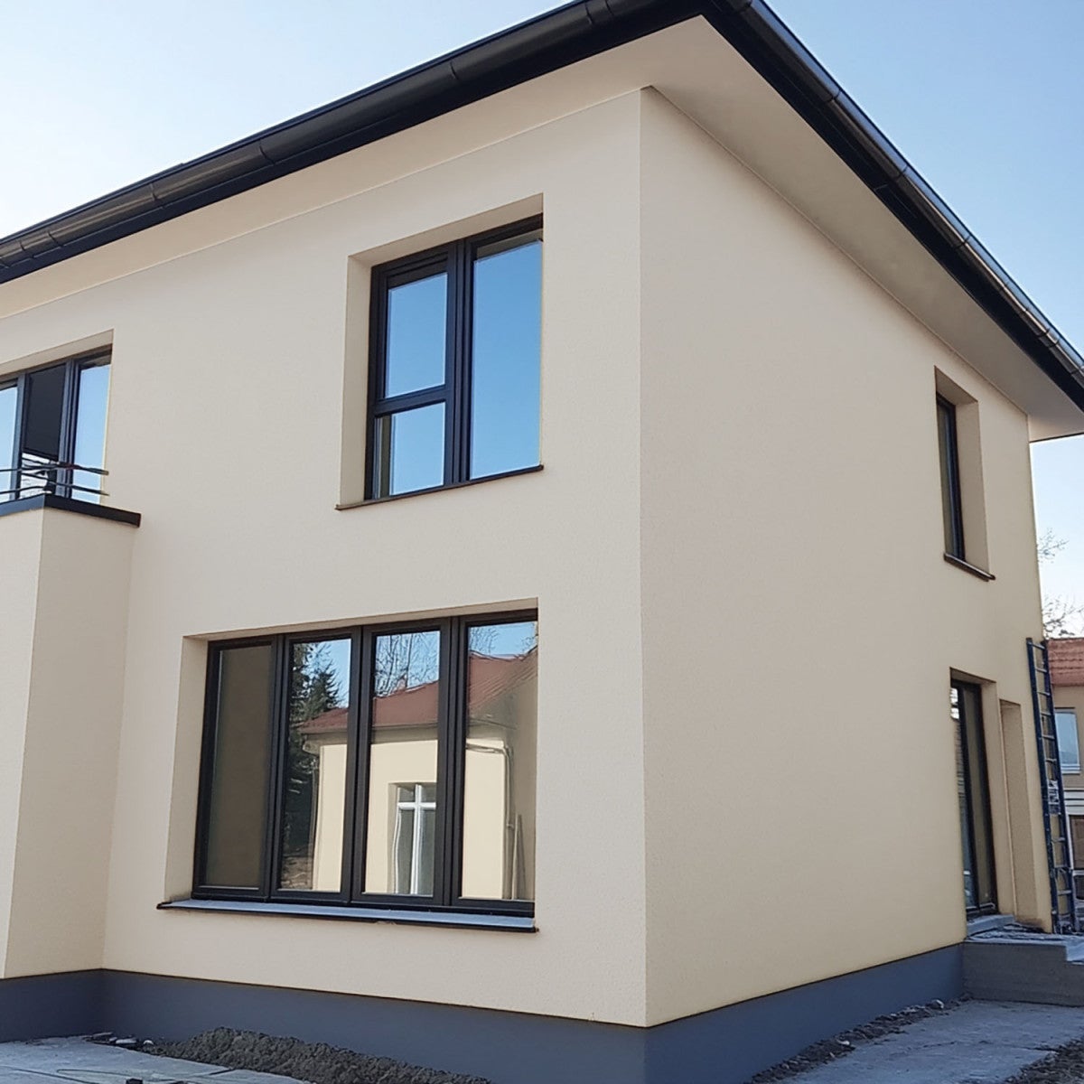 Peinture Façade Solvantée Pliolite - ARCAFACADE PLIOPROTECT - 10 L (+ ou - 80 m² en 1 couche) Blanc Crème - RAL 9001 - ARCANE INDUSTRIES - 7
