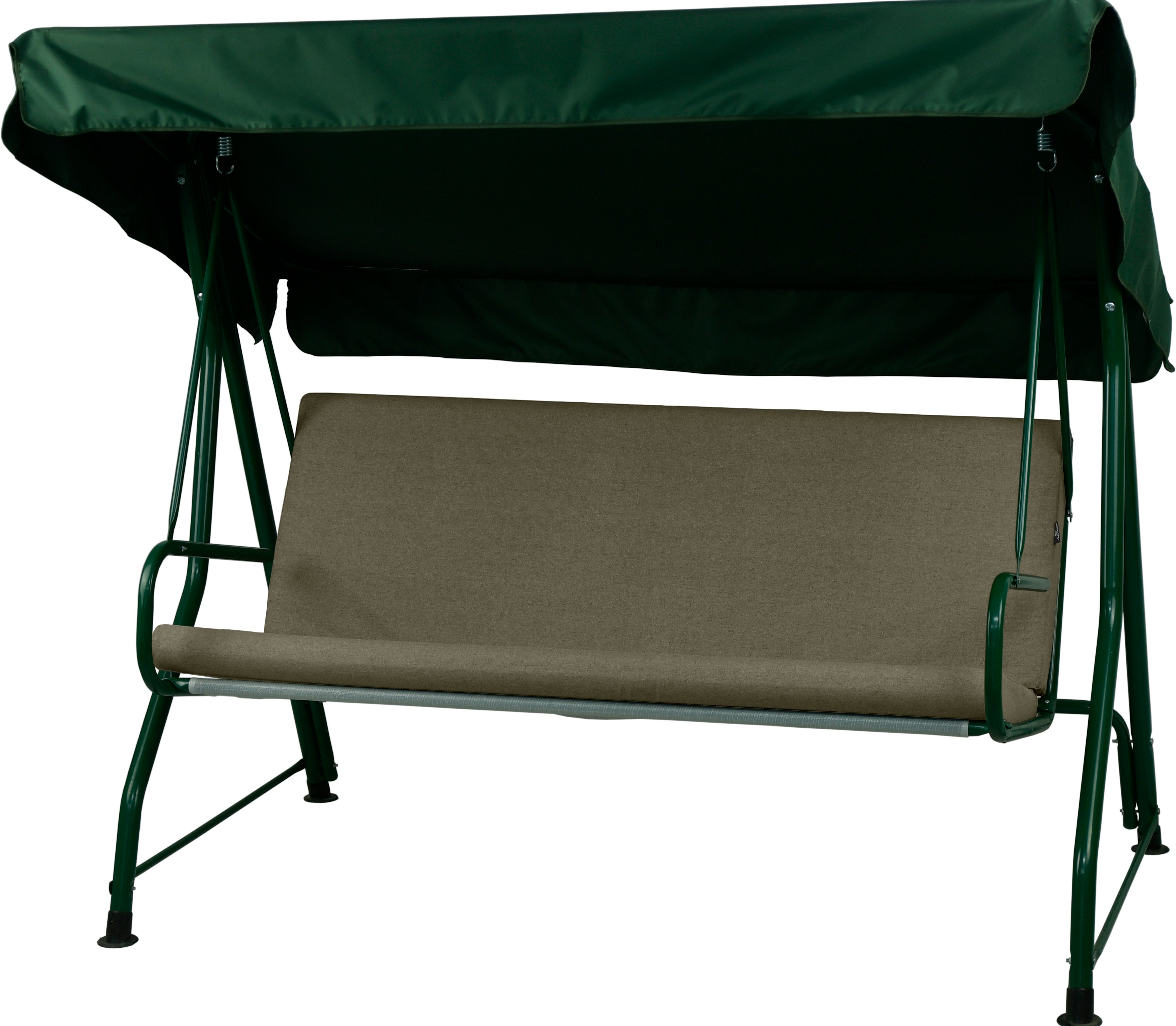 Poduszka na huśtawkę ogrodową AMPO wodoodporna 150 cm brązowy 1 szt.