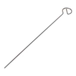 Spiedino Verticale Per Carne In Acciaio Inox 304 – 3 Punte Rimovibili 20/25/30 Cm, Base Raccogli-sughi, Per Barbecue E Forno - 4