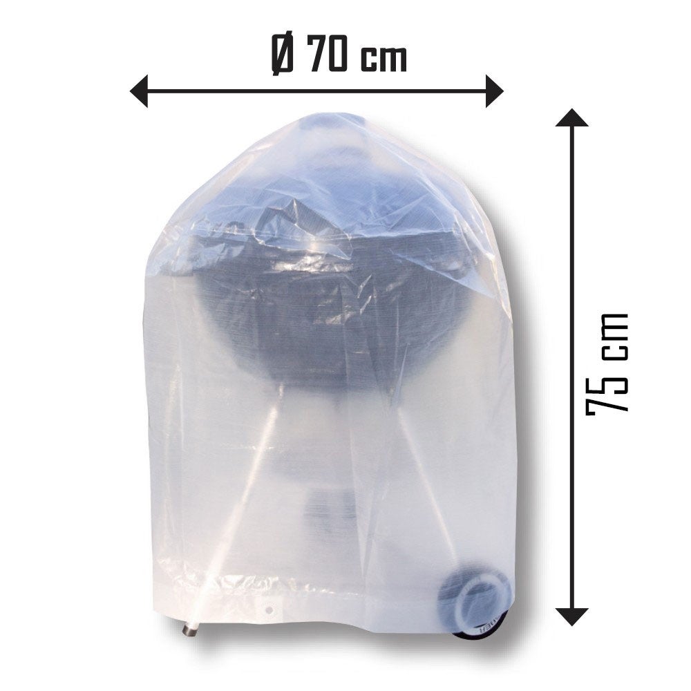 Housse ronde pour barbecue 70x H90 cm - 3