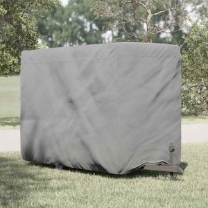 Housse De Protection Pour Remorque Chevaux - Tissu Non Tissé 3 Couches - Dimensions 334x148x230cm - Hydrofuge, Anti-UV - Porte Zippée