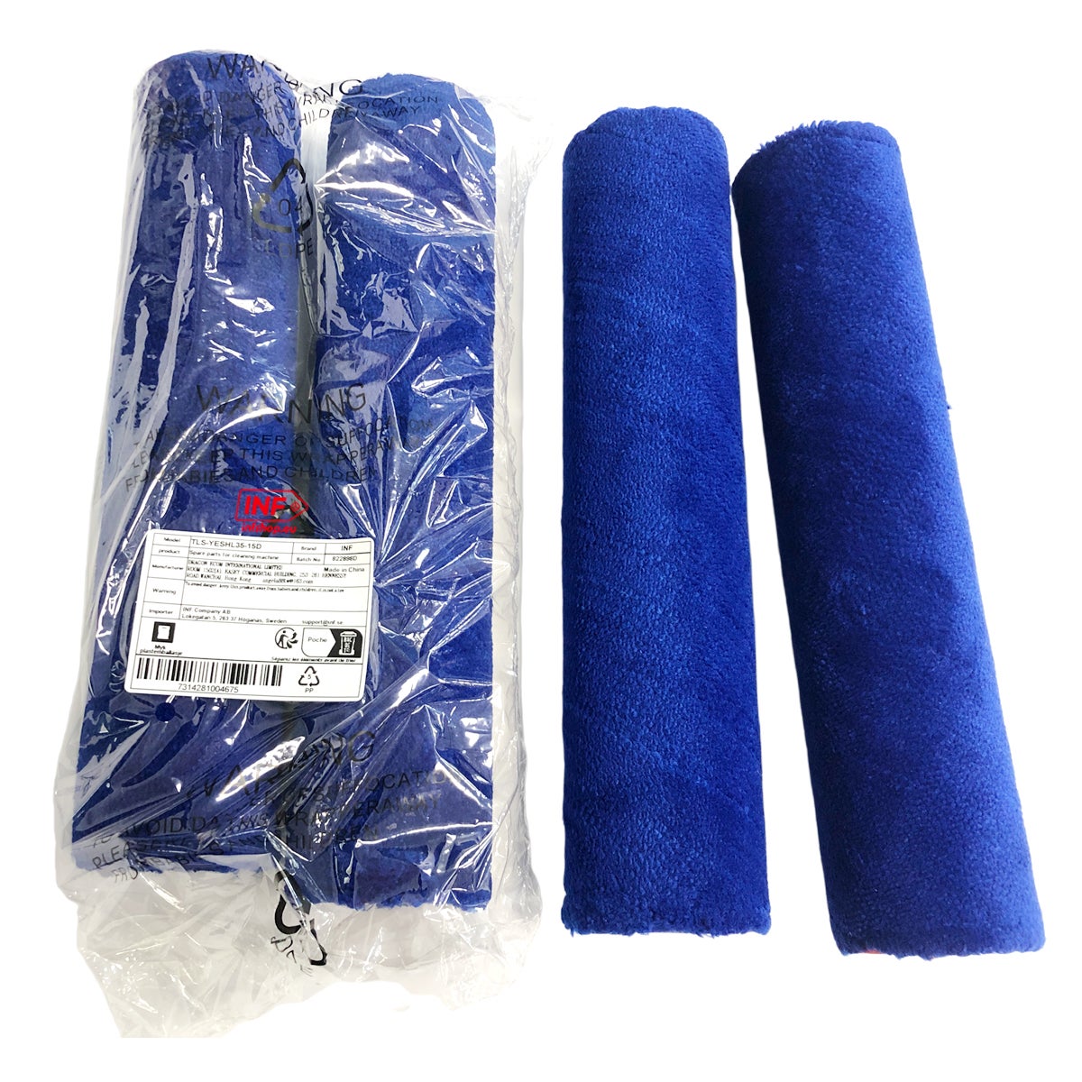 Tête de rouleau de rechange pour aspirateur Dyson WashG1, paquet de 2 (bleu) - 5