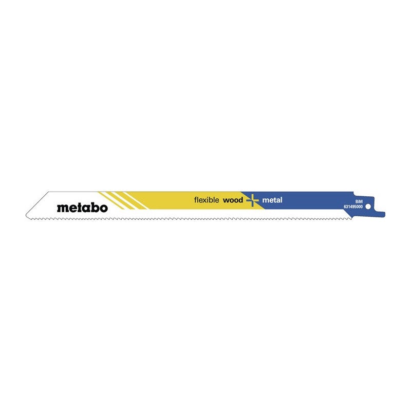 Brzeszczoty szablaste elastyczne L.150mm Grubość 0,9mm Podziałka zęba 1,8-2,6mm BiMetal 25szt