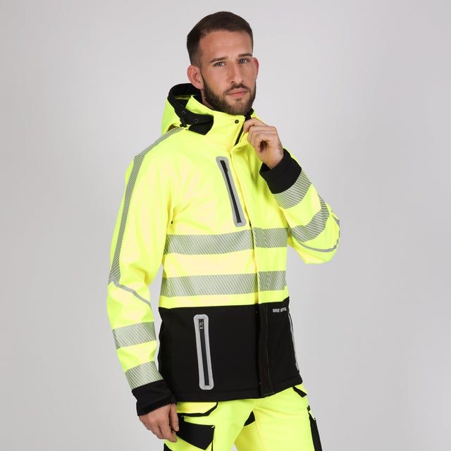 ASTRO - BLOUSON DE TRAVAIL HAUTE VISIBILITÉ - 1071 Jaune fluo L
