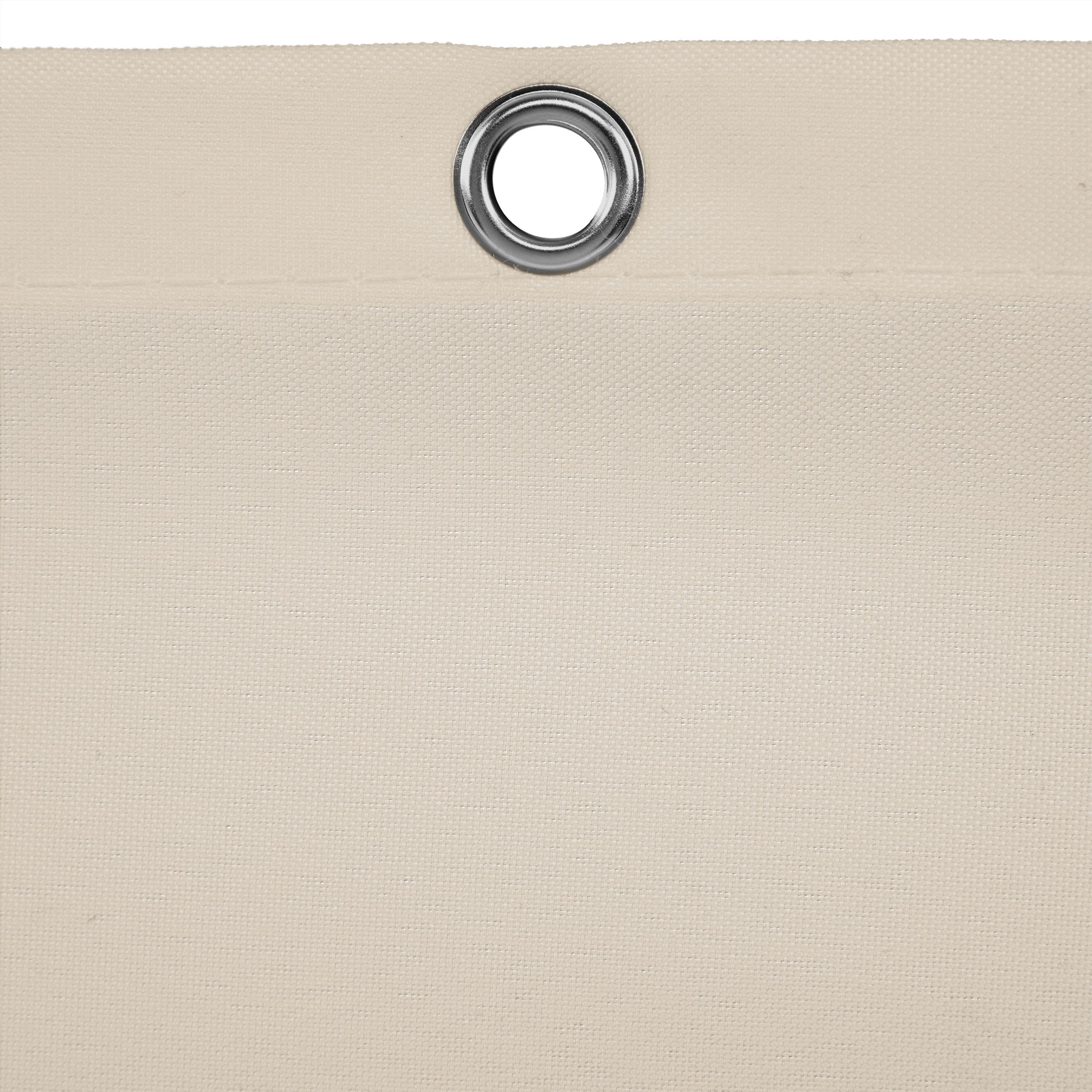 Voile d’ombrage carré diffuseur d’ombre protection soleil UV terrasse toile résistante à l'eau, 2x2 m, beige, Relaxdays - 7