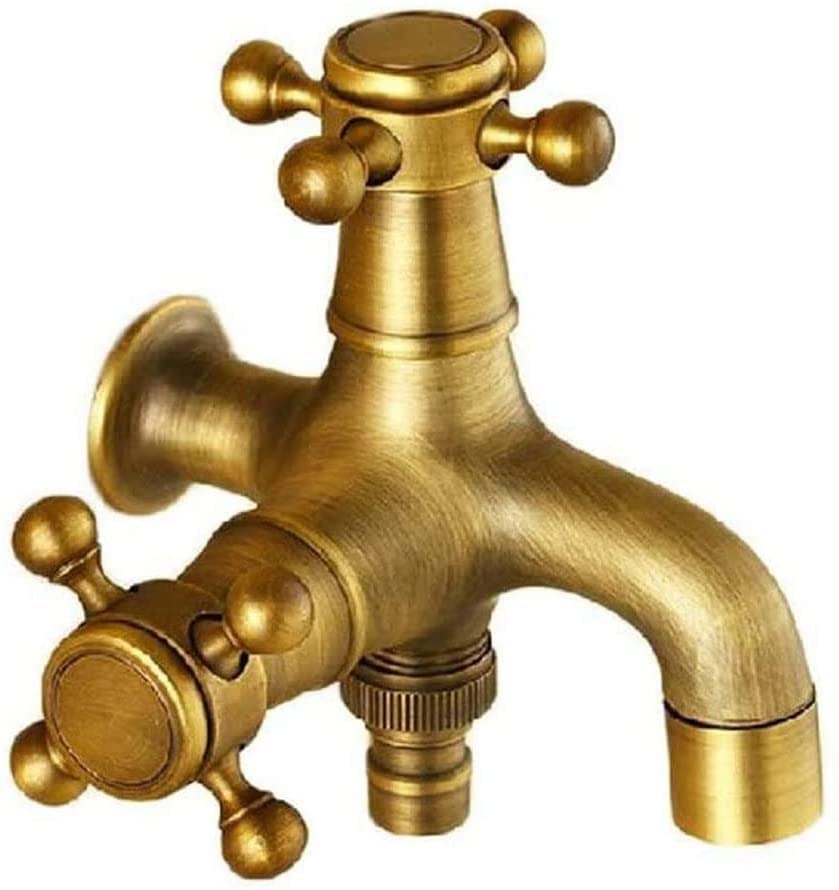 Robinet de jardin rétro en zinc,robinet de jardin extérieur, G1/2 pouce