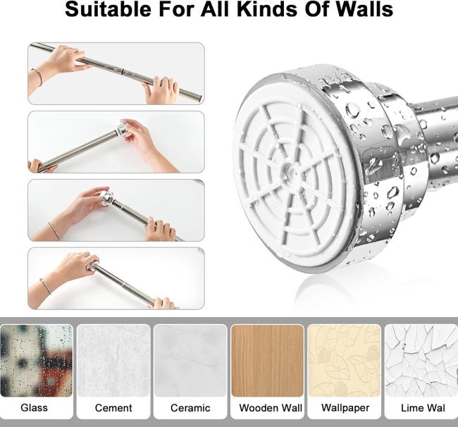 10 Migliori Asta Per Tenda Doccia In Italia - Foto 10